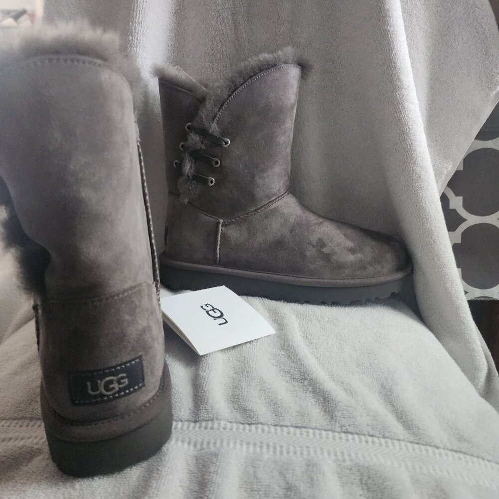 UGG Constantine Boots ~ Charcoal Grey ~ Sz 7 ~ NEW!!!